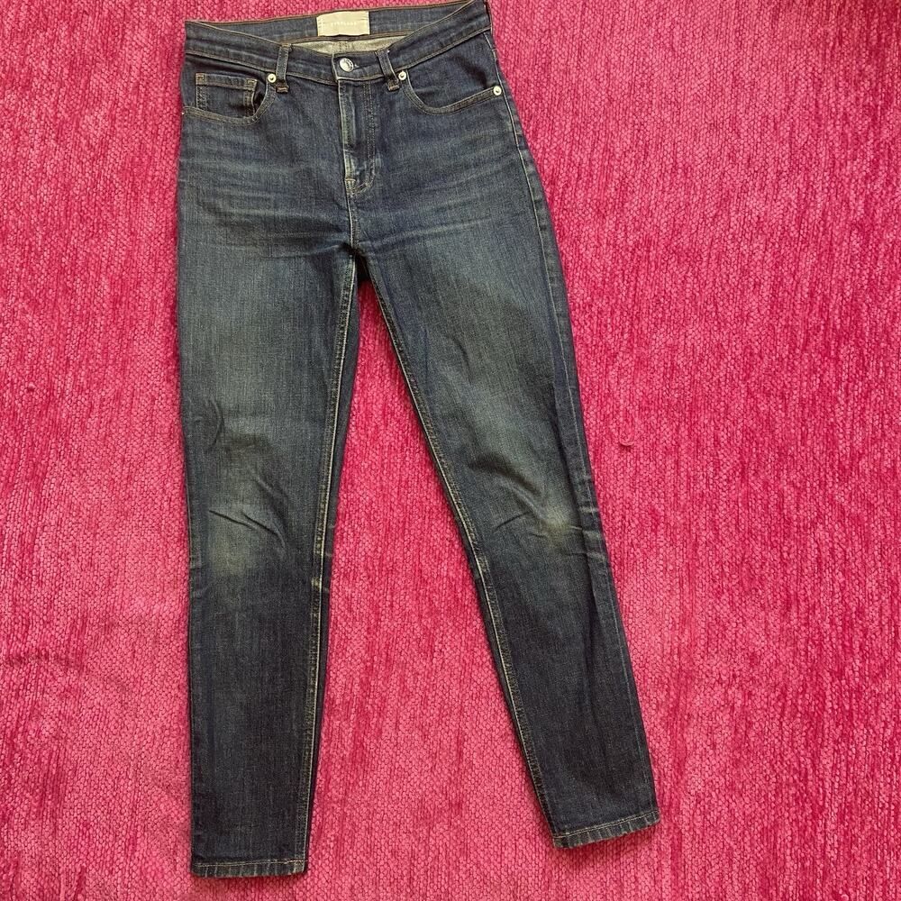 Everlane Skinny Ankle Jeans Blue Size 27